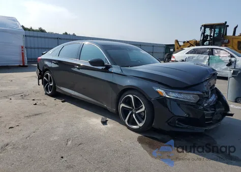 2021 Honda Accord Sport из США, поврежденный, VIN 1HGCV1F38MA101665